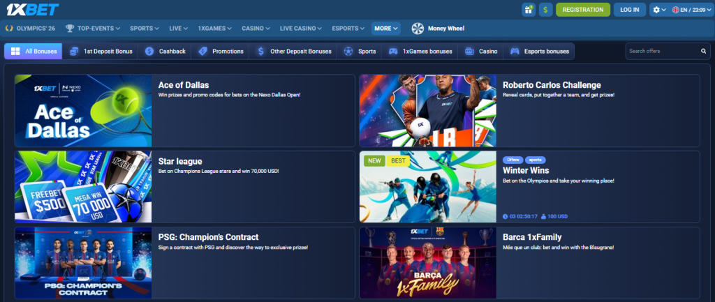 1xBet O'zbekiston sharhi va foydalanuvchi qo'llanmasi 2026